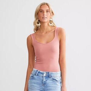 Free People Women’s Clean Lines Bodysuit in Windblush